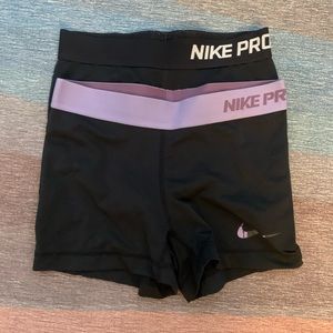 TWO PAIR BUNDLE Nike Pros XS